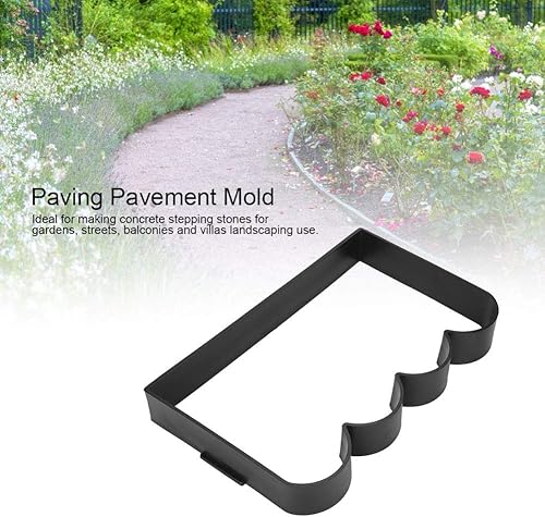 Miniatura 3 de Molde de pavimento para pavimento molde para pavimento de jardín molde para formas de hormigón molde reutilizable con estampado de piedra escalonada