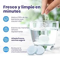 Vista 2 de Retainer Brite Tabletas limpiadoras de retenedores para limpiadores ultrasónicos, utilizadas para limpiar Invisalign, protector bucal, protector