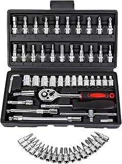 Generico Carraca eléctrica de cordón, herramienta de trinquete de alimentación de 12 V con batería, para toma compacta |...