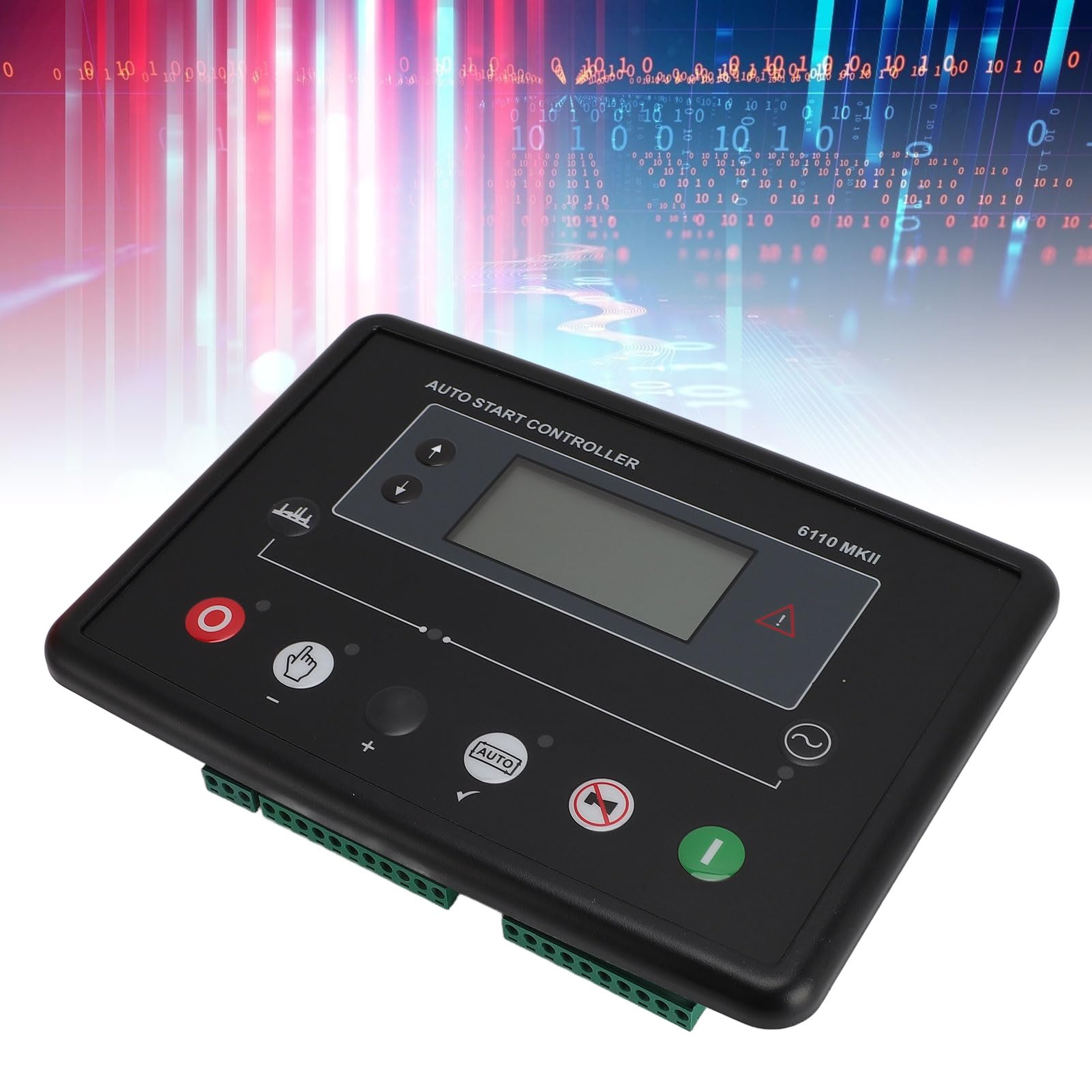 Moduł Sterownika Generatora, Pełne Monitorowanie Prądu Sterującego Od 0 do 480 Omów Panel Modułu Sterującego Silnika Agregatu Prądotwórczego Wyświetlacz LCD Od 8 do 35 V Moduł