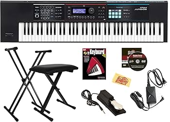 Roland JUNO-Di シンセサイザー 61鍵 ペダル付き Amazon | Roland ローランド/JUNO-DS61 シンセサイザー スタンド