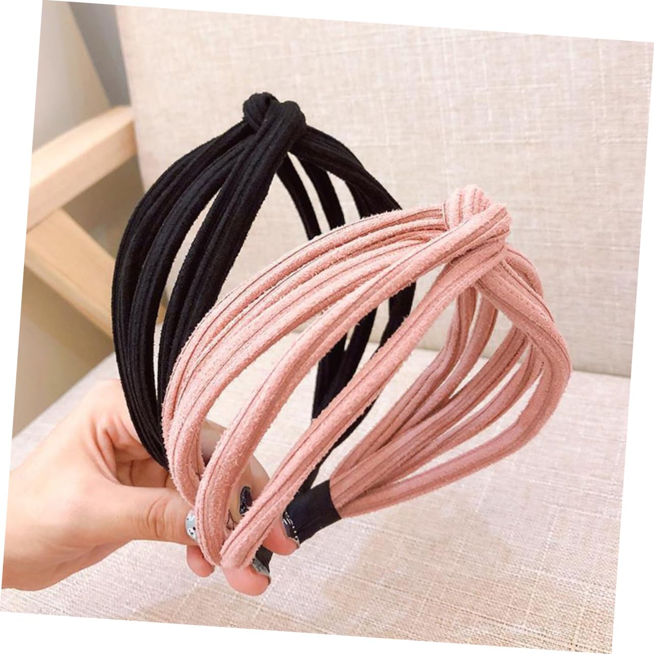 DOITOOL 12pièces Bandeaux Femme Tissu Élargis Accessoires Élégants Pour Cheveux Pour Toutes Occasions Et Styles