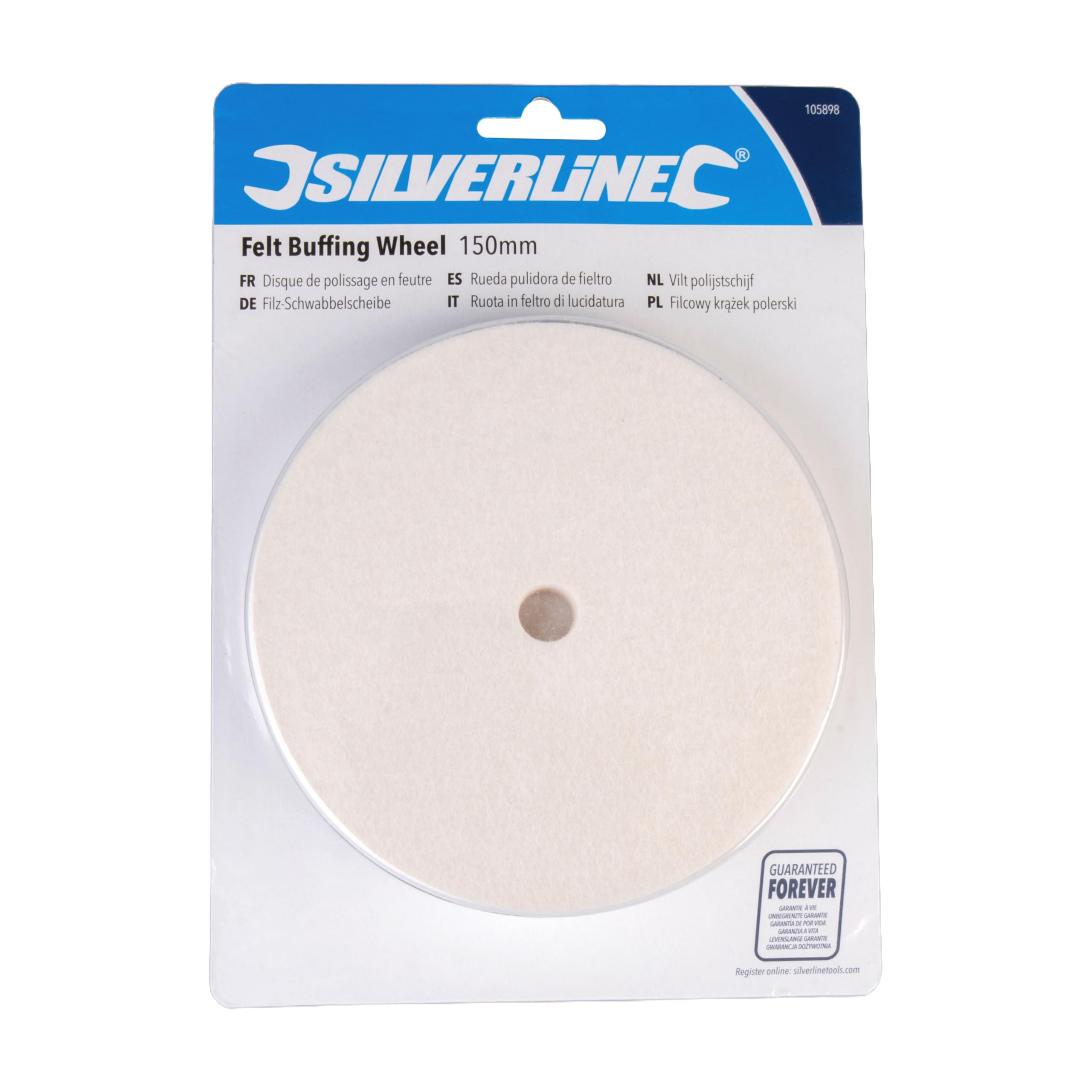 Silverline Ruota Lucidante in Feltro