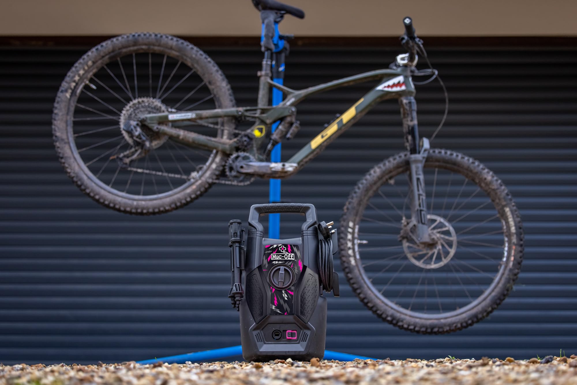 mountainbike hochdruckreiniger Muc-Off Fahrrad-Hochdruckreiniger-Bundle - Der weltweit erste fahrradspezifische Gleichgewichtstrainer HILAND BMX-Rad BMX 20/24 Color:Ochre Dirt