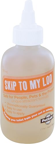 PetSafe Skip to My Loo House - Fomenta hábitos consistentes para ir al baño - Solución científicamente formulada - Fórmula atractante única -