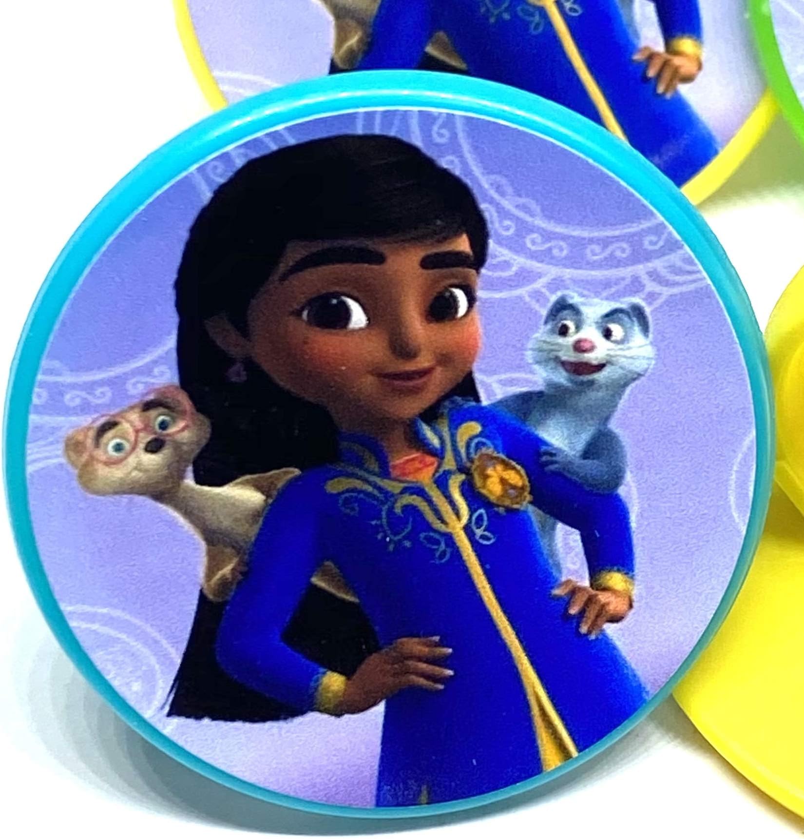Mira Royal Detective Party Supplies Cupcake Toppers Cake Decorations Party Favors - Package of 16