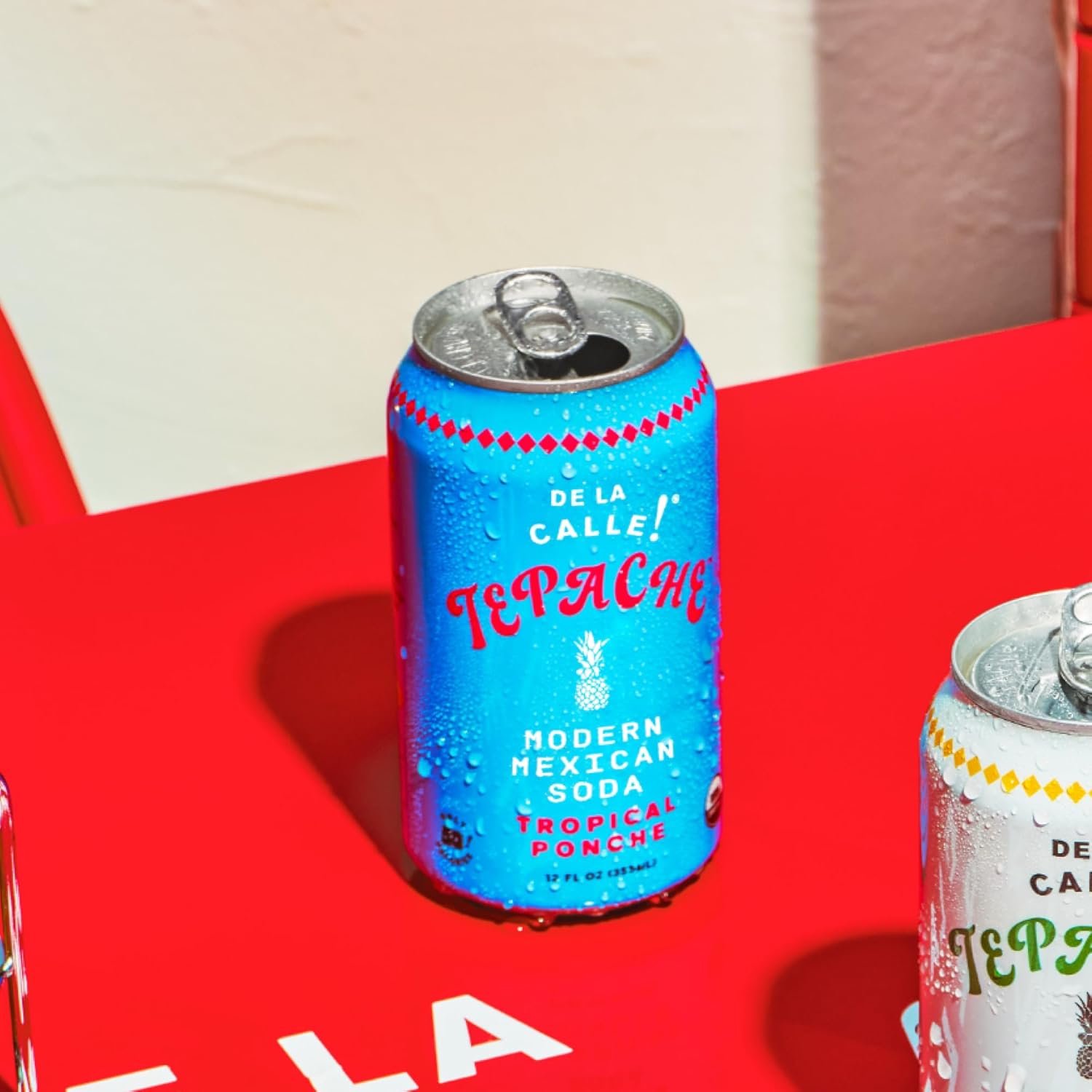 De La Calle Tepache - Tropical Ponche - Modern Mexican Soda - Craft Fermented Pineapple Sparkling Beverage - Certified Organic, Antioxidant Rich, Non-Alcoholic, Healthy Soda, Low Sugar, Low Calorie, Non-GMO - Image 6