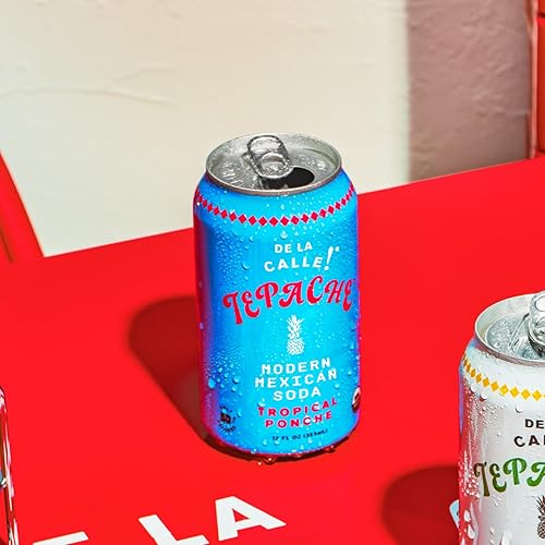 Miniatura 79 de De La Calle Tepache - Lima de pomelo - Soda mexicana moderna - Bebida espumosa de piña fermentada artesanal - Orgánica certificada, rica