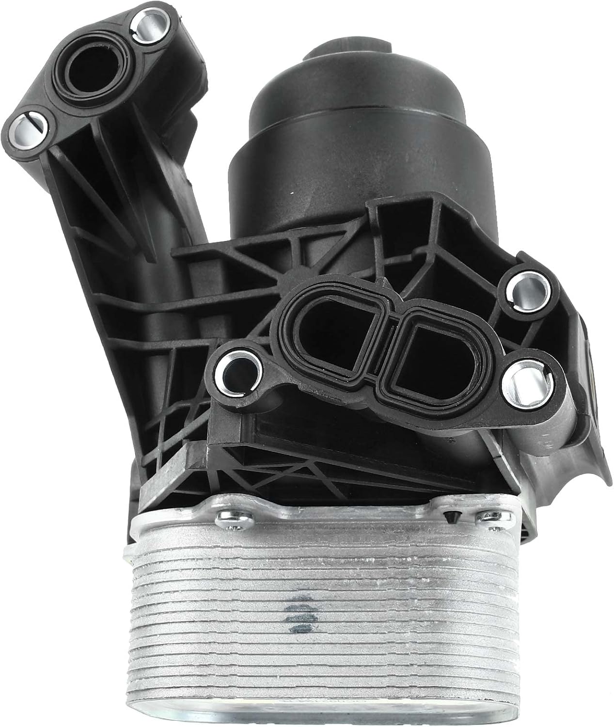 A-Premium Engine Oil Cooler Assembly Compatible with Volkswagen Passat Beetle 2014-2015 Audi A3 2012-2013 2015-2016 Q3 2014-2016 Q3 Quattro 2017