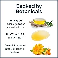 Vista 4 de Suero NiacinaMax con 10% de niacinamida (vitamina B3), aceite de árbol de té, extracto de caléndula, alantoína y vitamina B5 y E, penetración