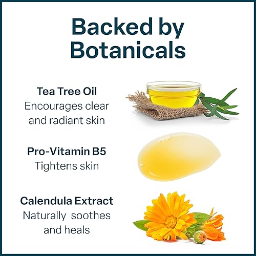 Miniatura 4 de Suero NiacinaMax con 10% de niacinamida (vitamina B3), aceite de árbol de té, extracto de caléndula, alantoína y vitamina B5 y E, penetración