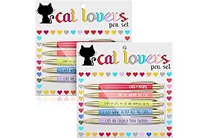 Cat Lovers Pens Set