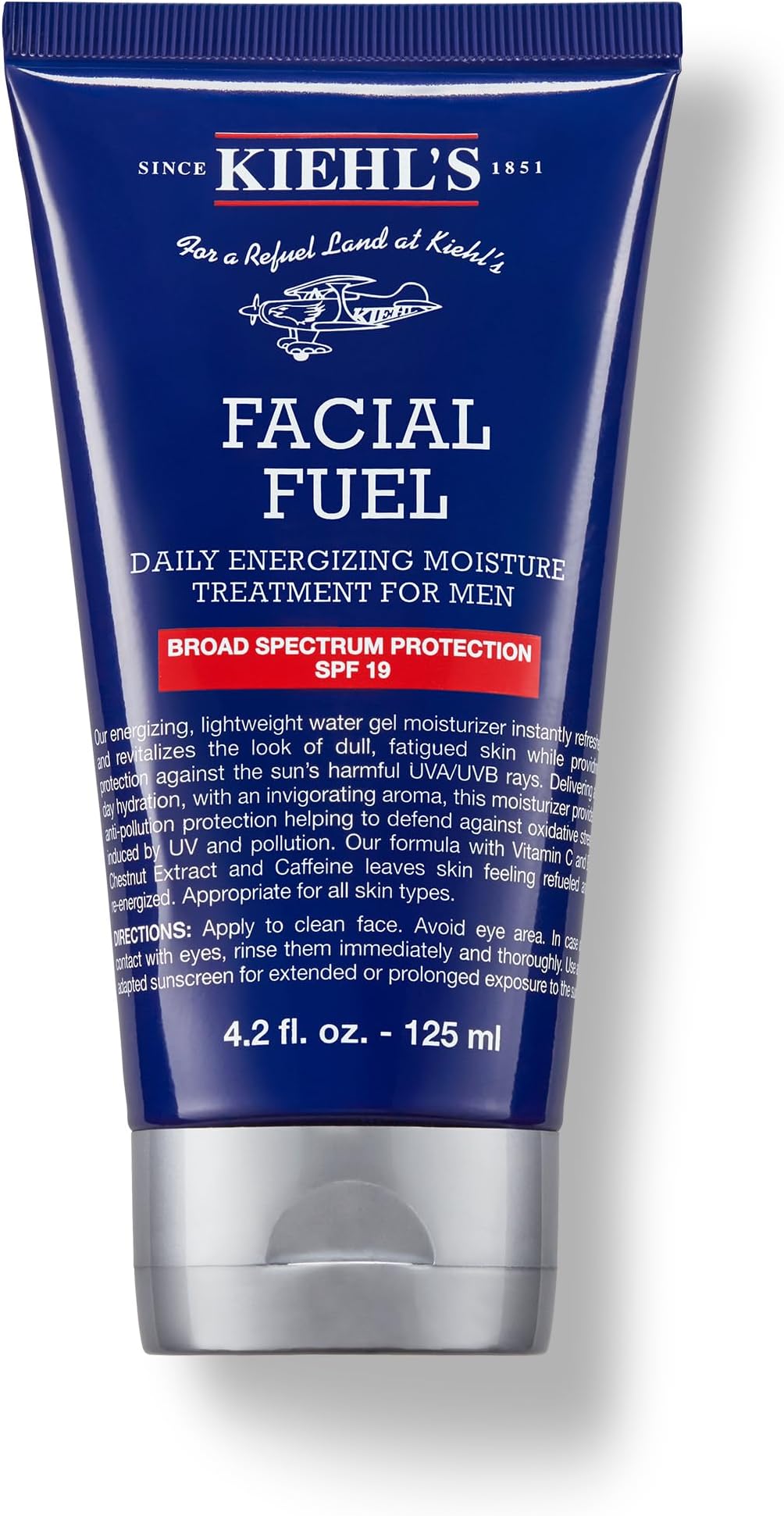 Kiehl's Facial Fuel Daily Energising Moisture Treatment for Men SPF19, 4.2 Ounce