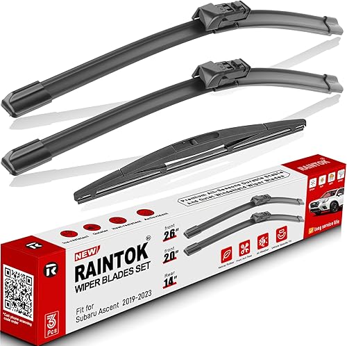 Miniatura 36 de Juego de limpiaparabrisas de 24" 17" 10" de repuesto para Dodge Caliber 2007 2008 2009 2010 2011 2012, limpiaparabrisas delantero y trasero