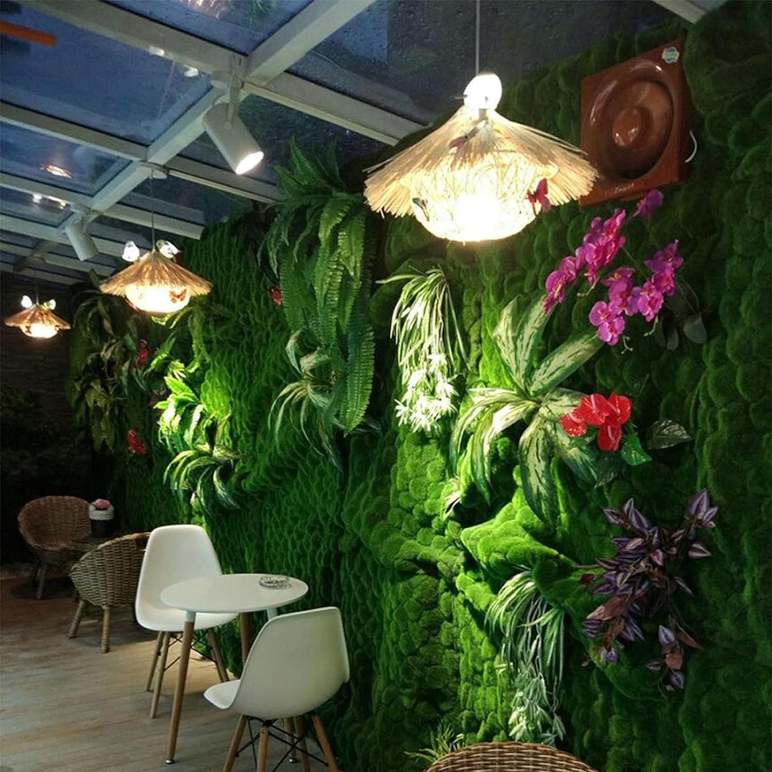 タカショー (室内用) 人工植物 グリーングッズ 人工苔 ミックスマット