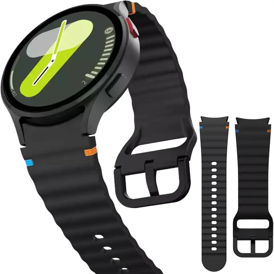 Pulseira Galaxy Watch 7 Silicone Macio Ajuste Fácil