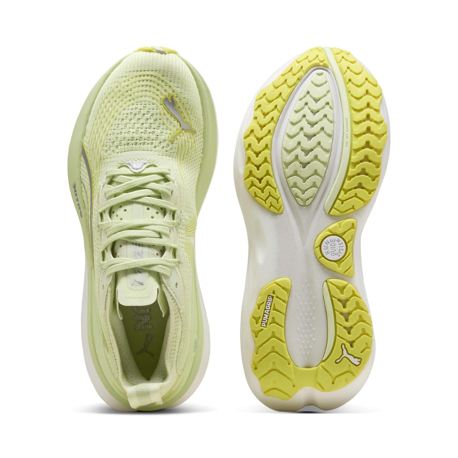 PUMA Foreverrun Nitro 2 Laufschuhe Stabilitätsschuh Damen grün - Apple Spritz-lux Lime 40,5