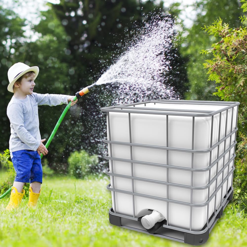 Distanziatore Per Serbatoio IBC S60 X 6: Raccordo A Prolunga In PE Per Rubinetto Da 2 Pollici, Adattatore Per Acqua Piovana E Contenitori - 2