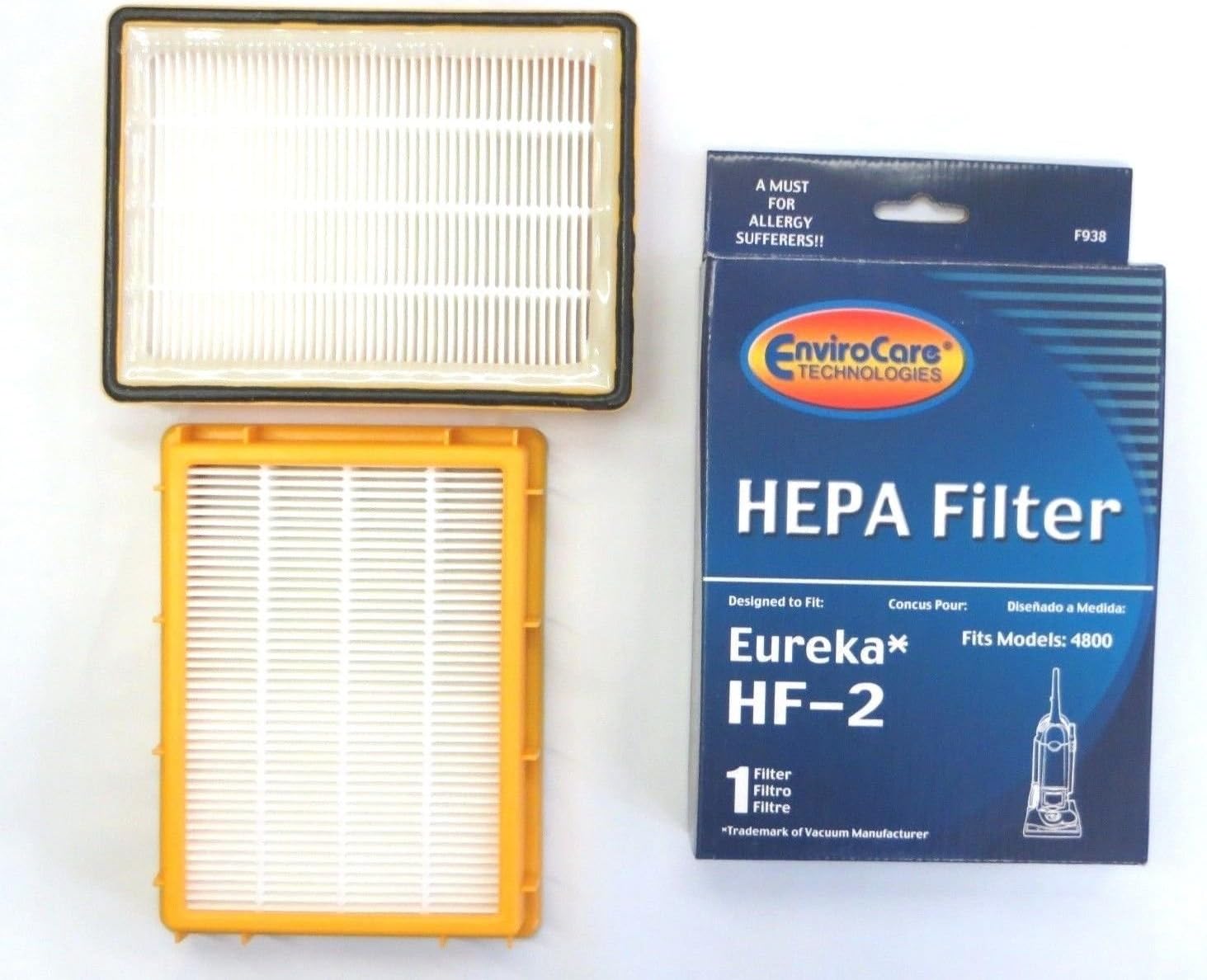 EUREKA Vacuum Smart Vac HEPA 61111 (HF-2 Filter) 2 pack