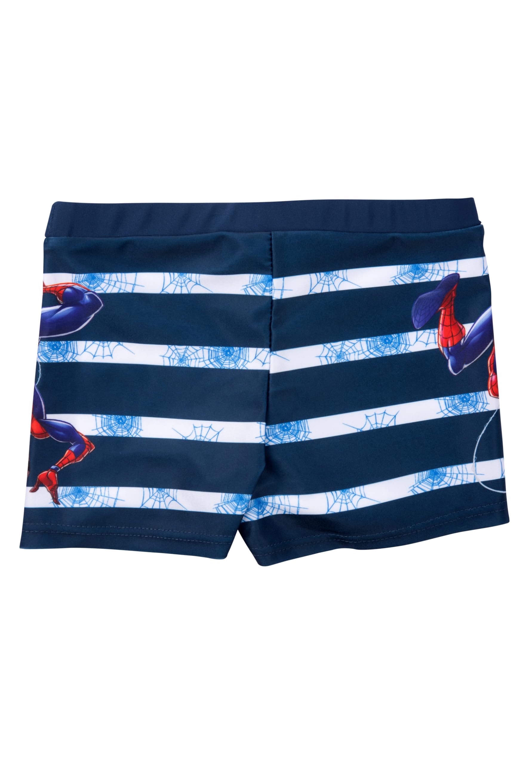 Marvel Spiderman Badehose für Jungen - Kinder Schwimmhose Badekleidung Hose Blau