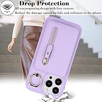 Vista 366 de Havaya Funda para iPhone 13 Pro Max y iPhone 12 Pro Max, cartera compatible con magsaf 2 en 1, desmontable magnética con tarjetero y ranura trasera
