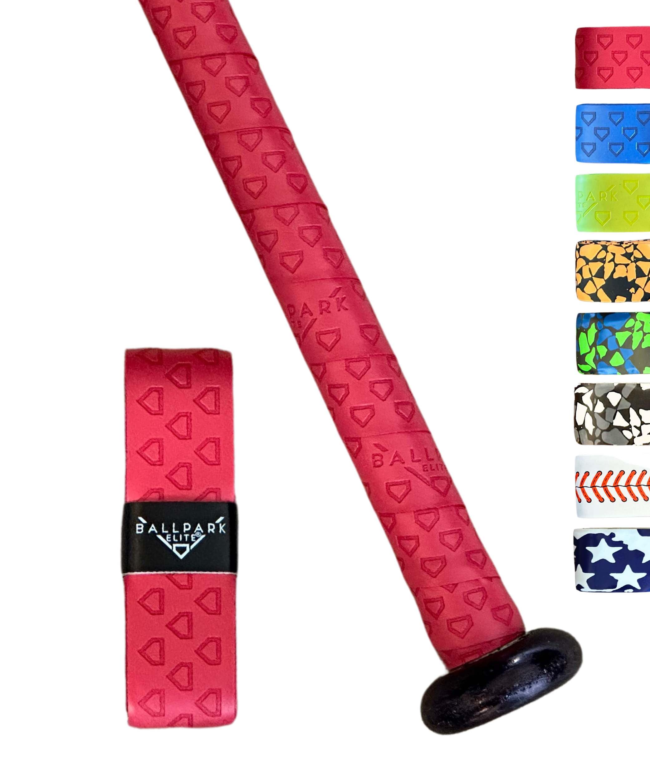 Grip de batte de baseball rouge pour une prise antidérapante maximale - 5