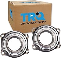 Vista 241 de TRQ Par de conjunto de cubo de cojinete de rueda delantera izquierda derecha, 2 piezas compatible con Lexus GX460 2003-2009 GX470 2003-2023 Toyota