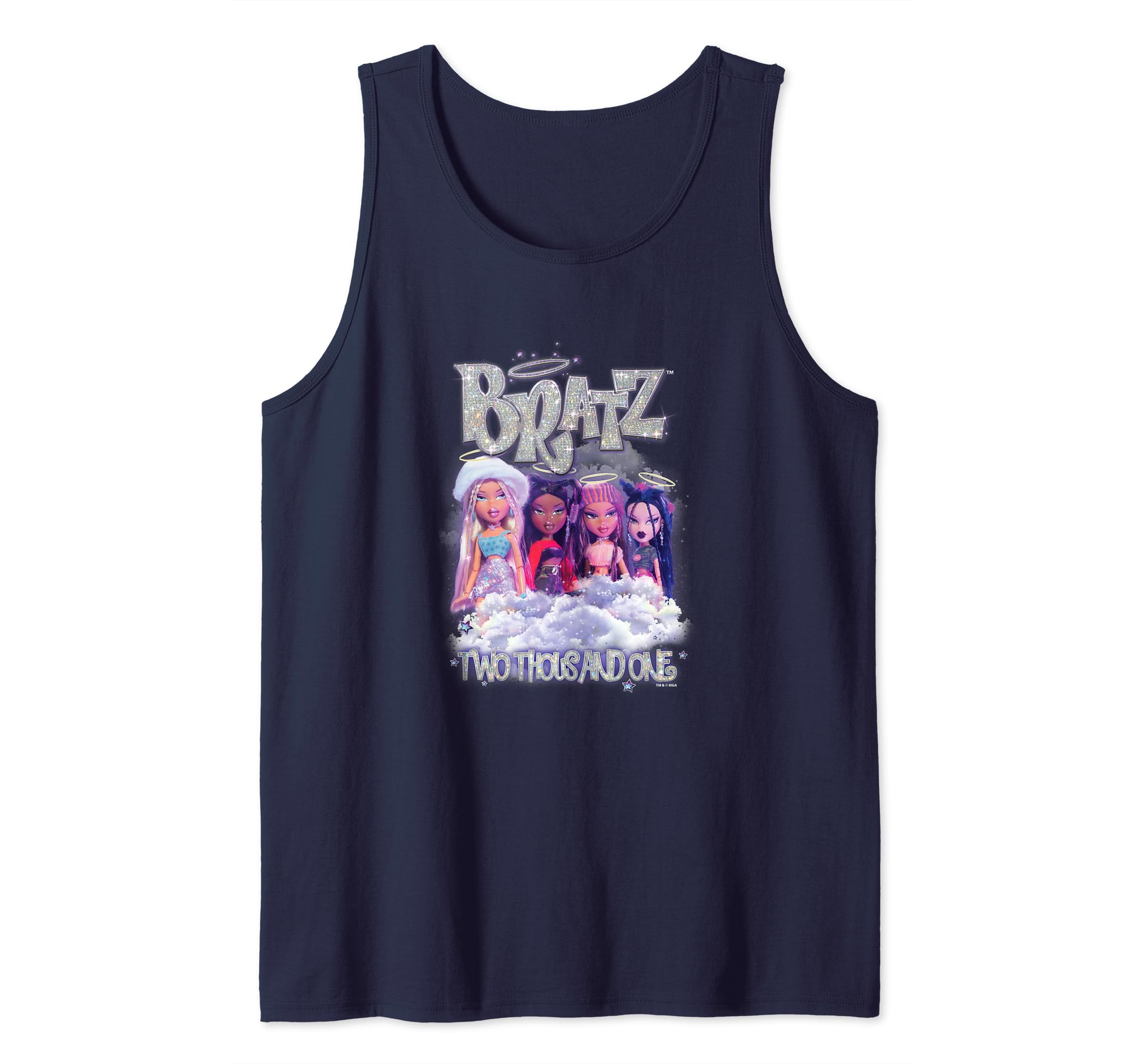 BratzTwo Thousand One Glitter Cloud Bratz Tank Top