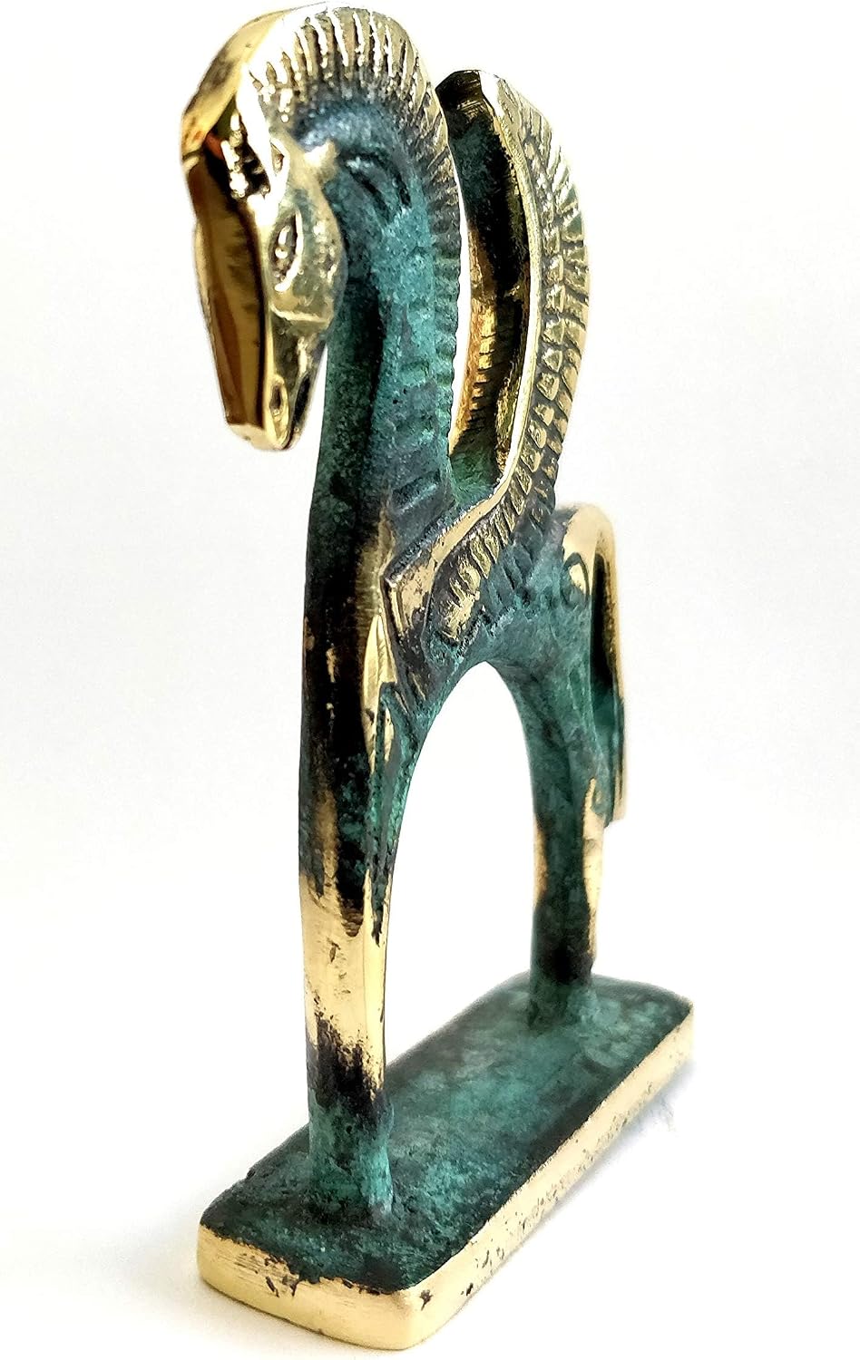 Ancient Greek Bronze Museum Statue Replica of Pegasus (176) image 4