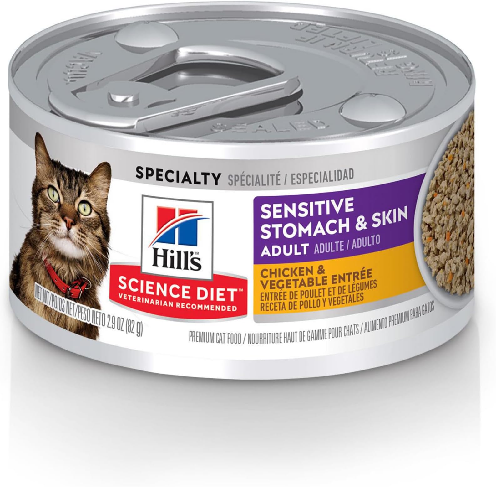 Sensitive Stomach & Skin Wet Cat Food