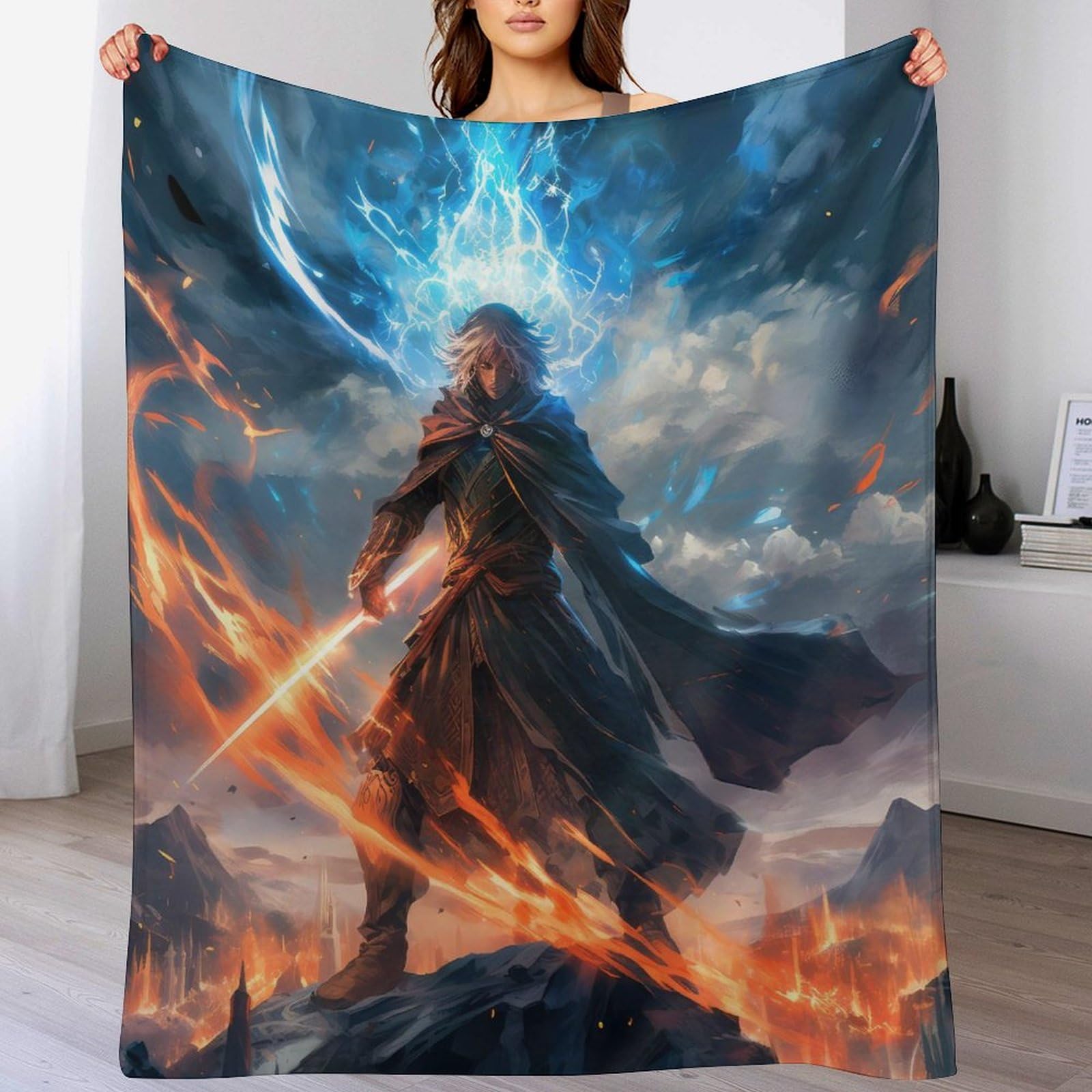 Couverture polaire en flanelle de qualité supérieure pour lit et canapé