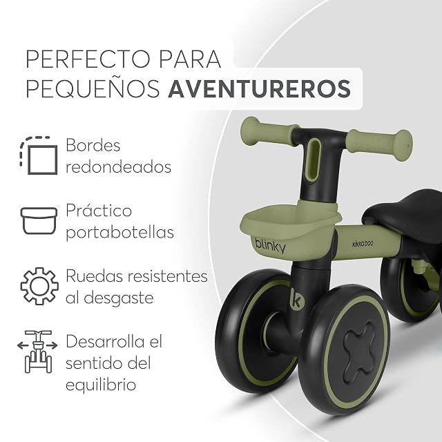 Foto 6 de 8 de kikka boo Blinky Bicicleta Sin Pedales para Niños de 1 a 3 Años