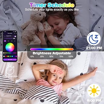 Hex Wall Light, 10 Pack Smart Hexagon LED Lights, RGB Gaming Light Panel, with App and Remote Control, Geometry Night Lamp Sync to Music for Room Bar Decor Gaming Setup, Kids and Adults [Energy Class A+++]