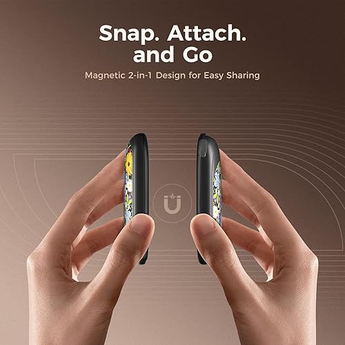 Miniatura 12 de OCOOPA Calentadores de manos magnéticos recargables, paquete de 2, calentadores de manos eléctricos AI, calentamiento rápido, 3 ajustes, certificado