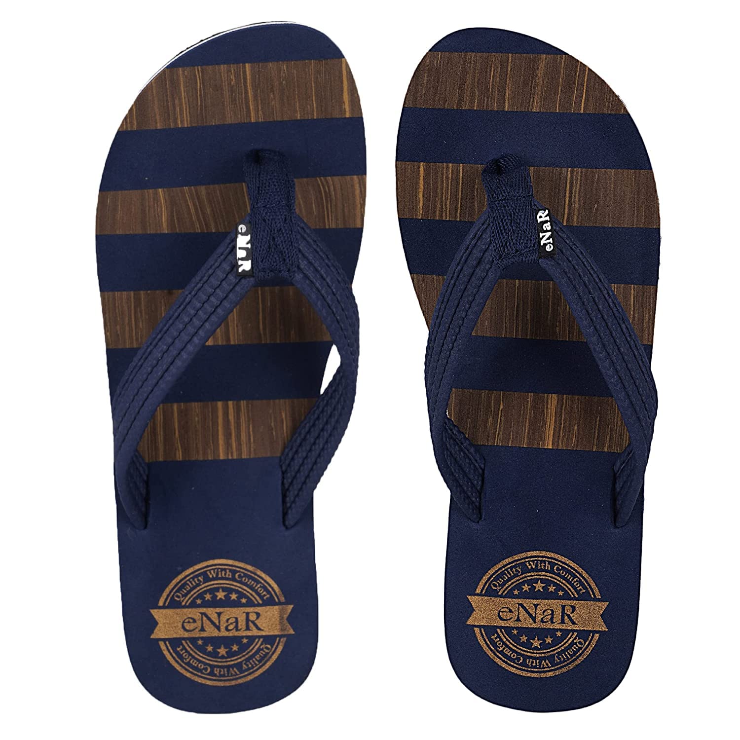 eNaR Womens Navy Color Thong-Style Slippers and Flip Flops (B074VYZKJ8) Amazon Price History, Amazon Price Tracker