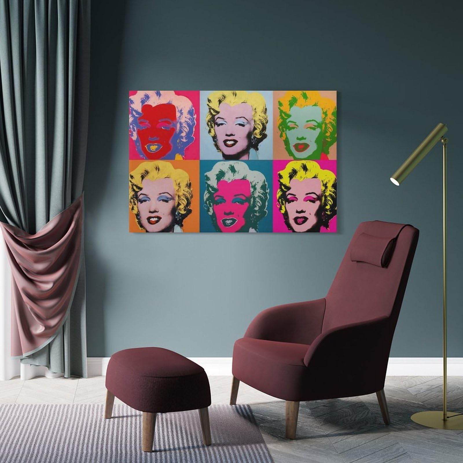 Amazon.co.jp: アンディ・ウォーホル名作（マリリンモンロー6