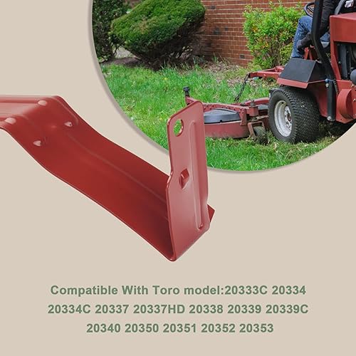 Miniatura 4 de EZYPAK 114-7963-01 Deflector frontal compatible con el cortacésped Recycler Toro de 22 pulgadas se adapta a modelos 20330 20331 20331C 20332 20332C