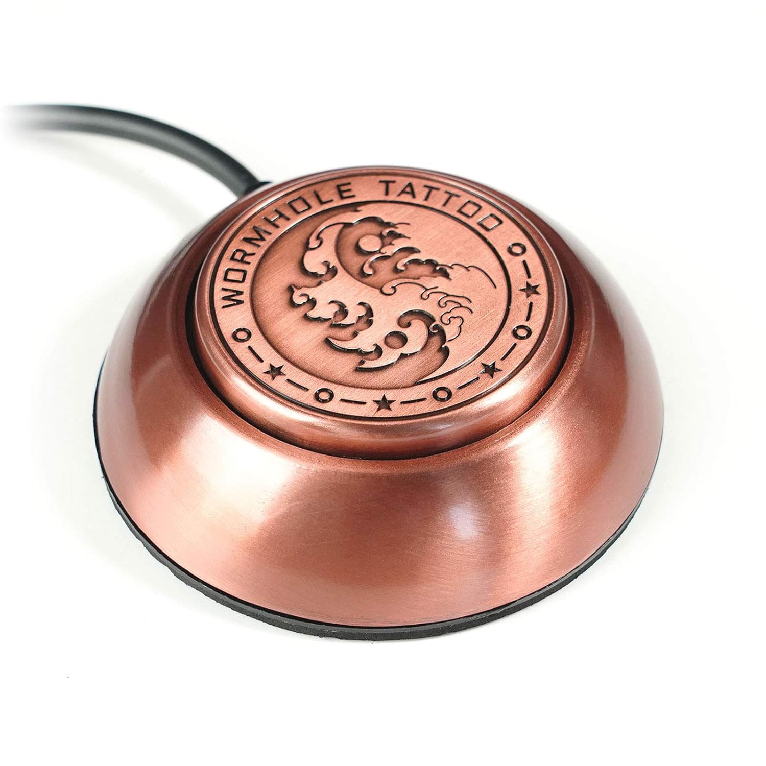 Wormhole Tattoo Foot Pedal Zinc Alloy Tattoo Foot Switch with 1/4 Inch Jack Plug Tattoo Foot Pedal for Tattoo Machine Power Supply Tattoo Kits : Beauty & Personal Care