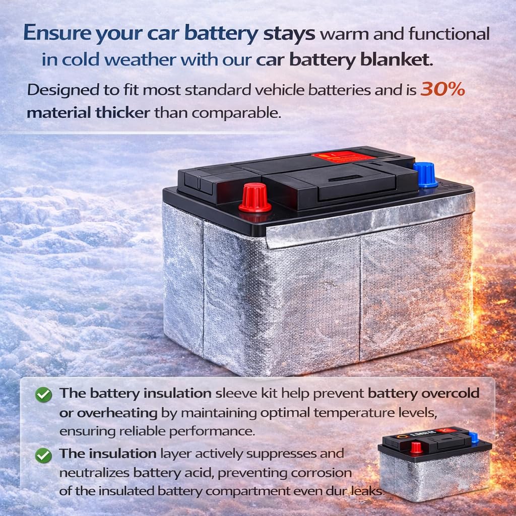 Amazon.com: BSTFLEX Battery Wrap Heat Shield Barrier Cell Saver