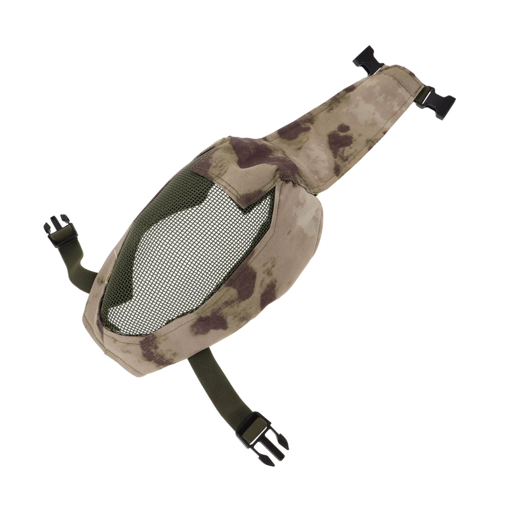 Gogogmee Breathable Fencing Face Mask Steel Mesh Face Cover Versatile Fencing Accessory Impact-Resistant Safety for Activities