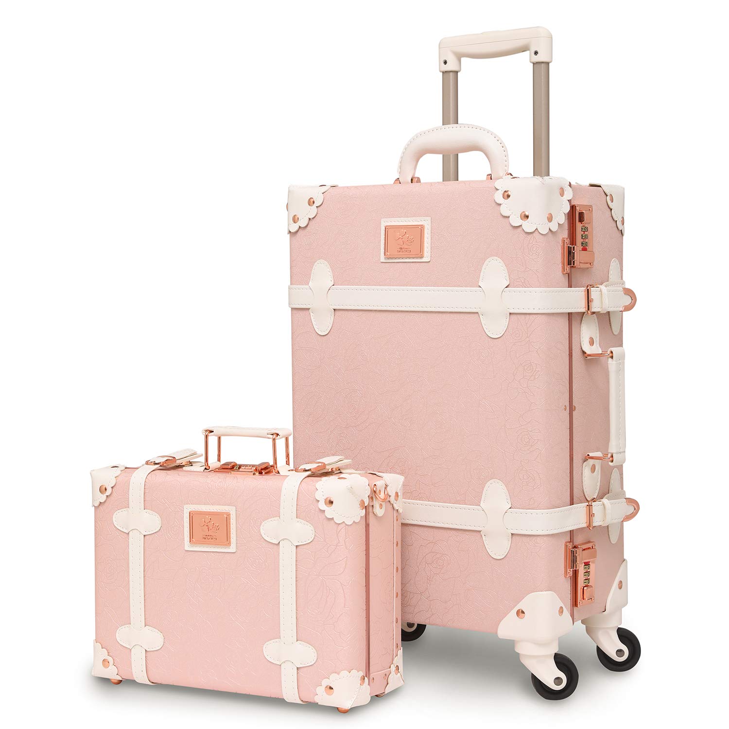 Hard Shell Retro Travel Suitcase 
