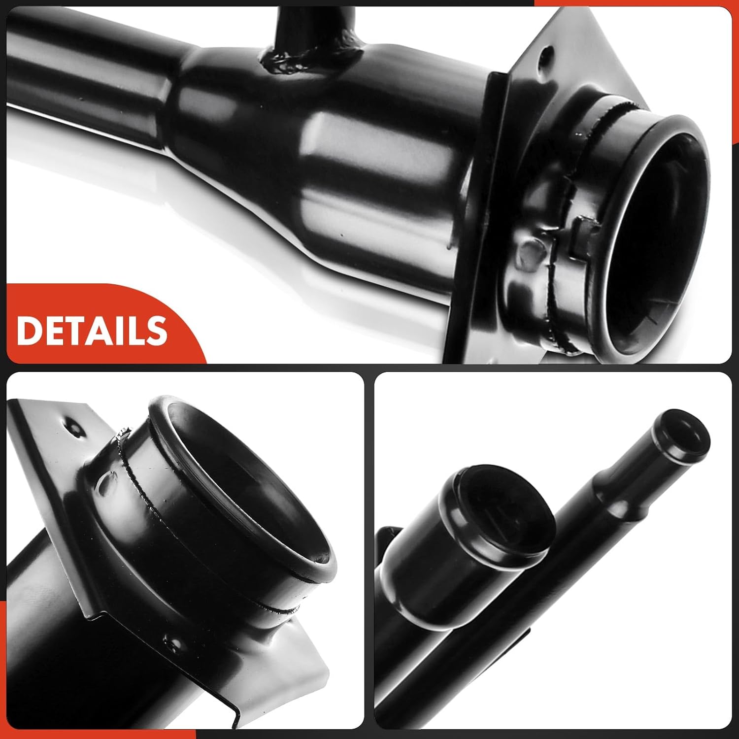 A-Premium Fuel Tank Filler Neck Pipe Hose Compatible with Ford Taurus 1997 1998 & Mercury Sable 1997 Petrol, Replace# F7DZ9034AA