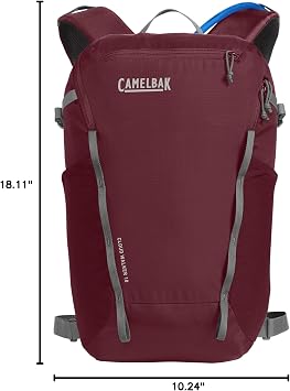 CamelBak Cloud Walker 18 Hiking Hydration Pack, Cabernet