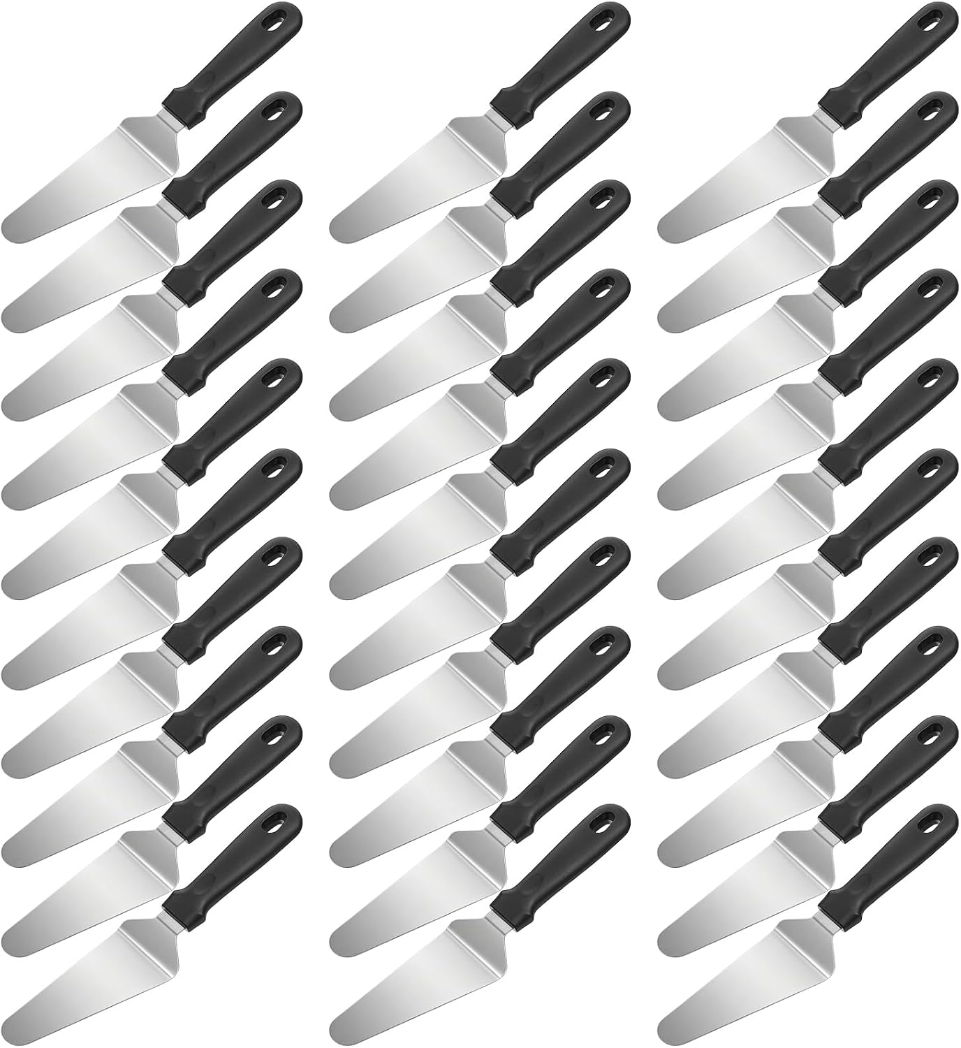 30 Pcs Pizza Spatula Bulk Stainless Steel Pie Server