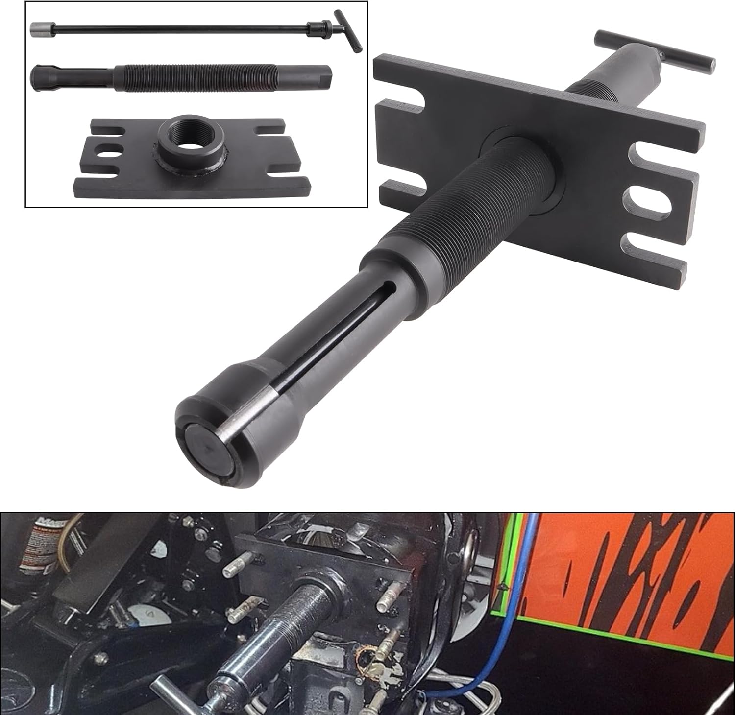 Alignment Tool Gimbal Bearing Installer Puller Set Engine Alignment for Alpha, Alpha 1, MR, Bravo, OMC, and Volvo