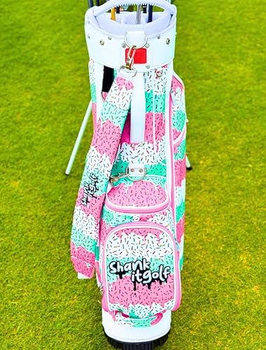 Miniatura 6 de SHANKITGOLF Bolsa de golf de 14 vías divisores de cuero PU con correas bolsa de camiseta ligera