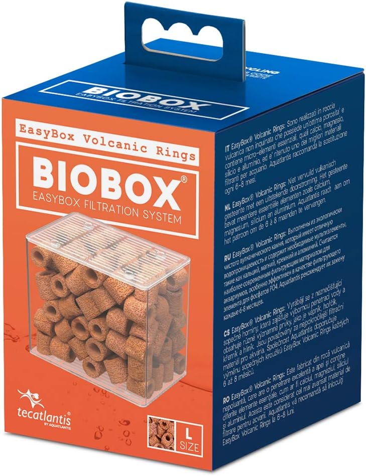 Tecatlantis Easybox Cleanwater Filter Media Cartridge for Biobox Filters 2 and 3, L