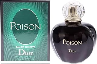 Poison By Christian Dior For Women. Eau De Toilette Spray Black 1.7 Fl Oz