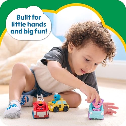 Miniatura 3 de Sesame Street Paquete de 3 ruedas Twist & Pop, juguetes para niños de 2 años en adelante