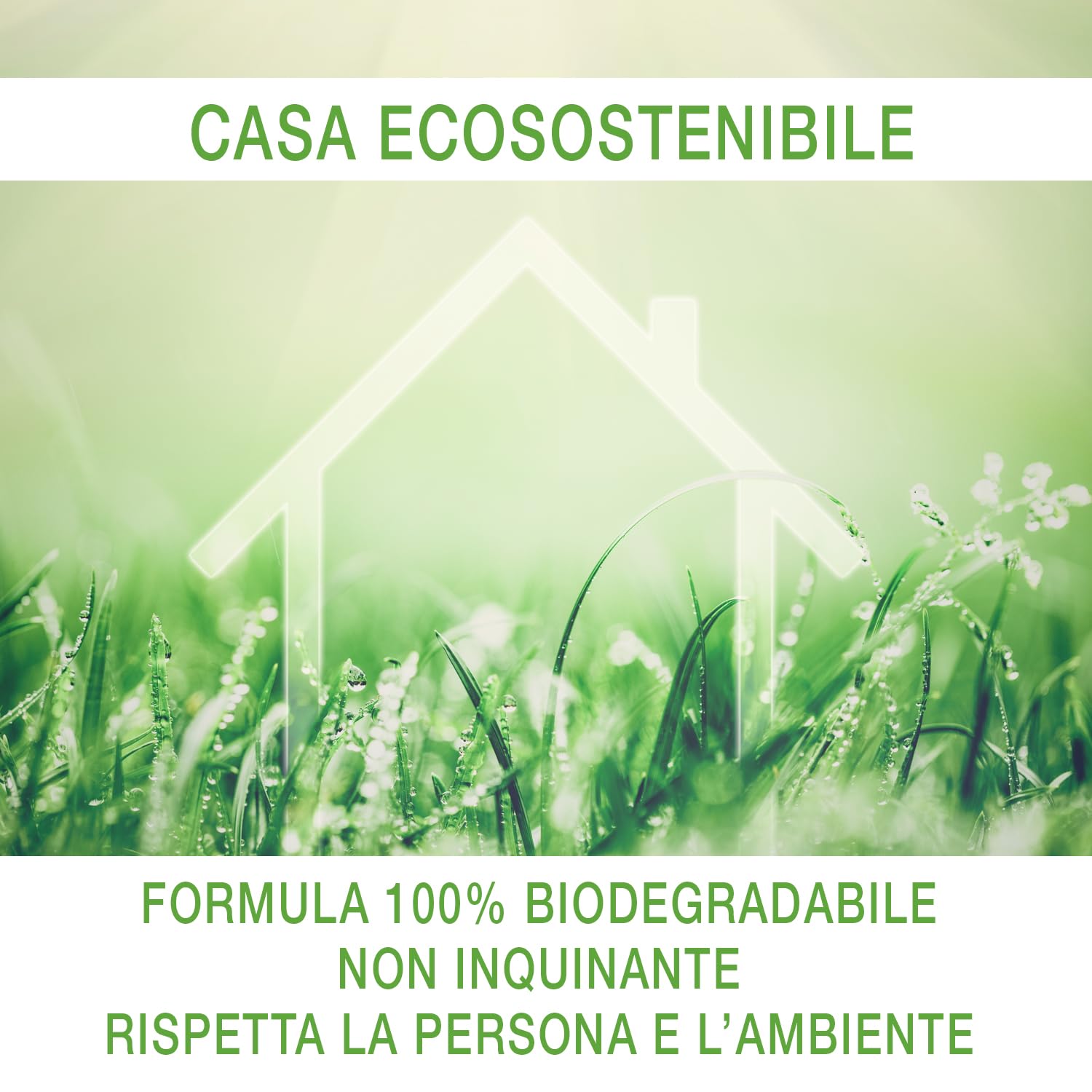 EKO Detergente Vetri Casa Ecologico 500ml Senza Profumo